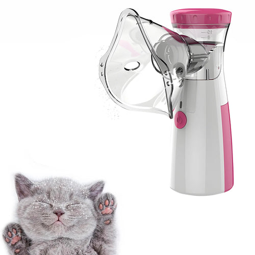 Vet-Recommended Pet Nebulizer for Dogs & Cats - Electronic Animal Nebulizer for Respiratory Treatment at Home