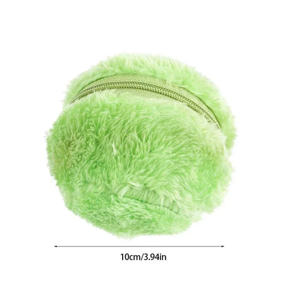 Magic Rolling Ball Activation Automatic Scroll Electric Dog Cat Toy With 4 Color Plush Cover Cleaning Home Dust Cleaner